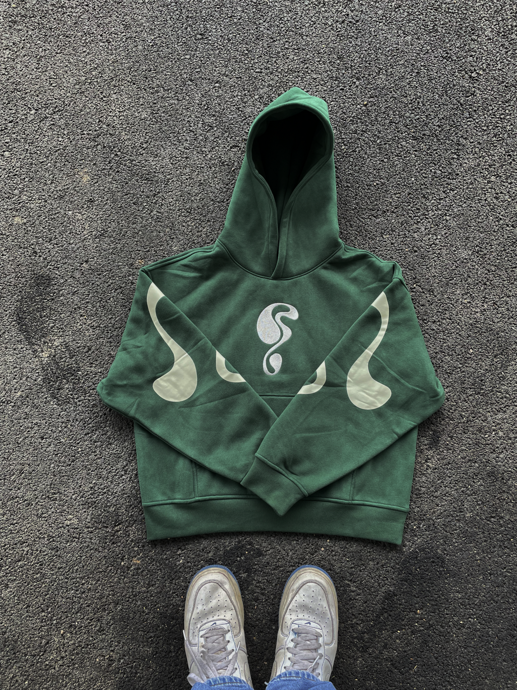 FOREST GREEN HOODIE Onest