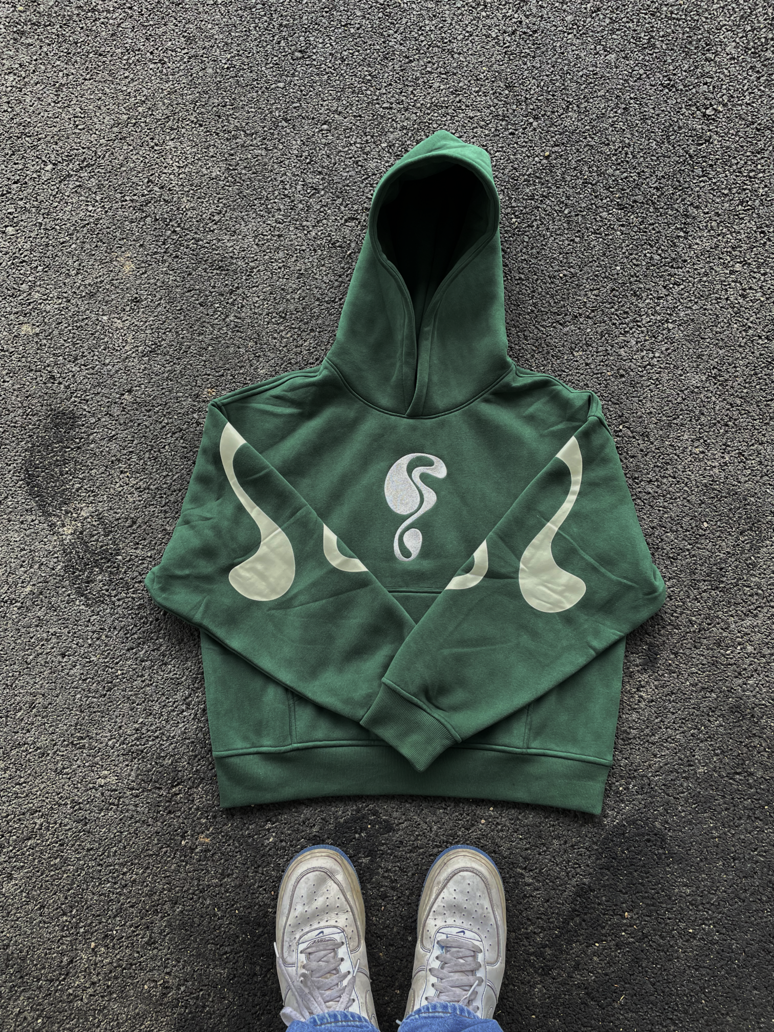 FOREST GREEN HOODIE Onest