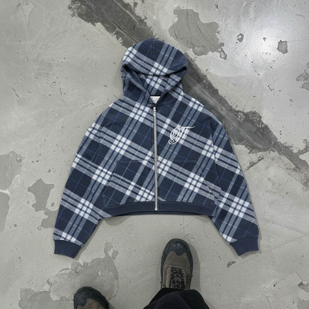 Blueprint zip-up