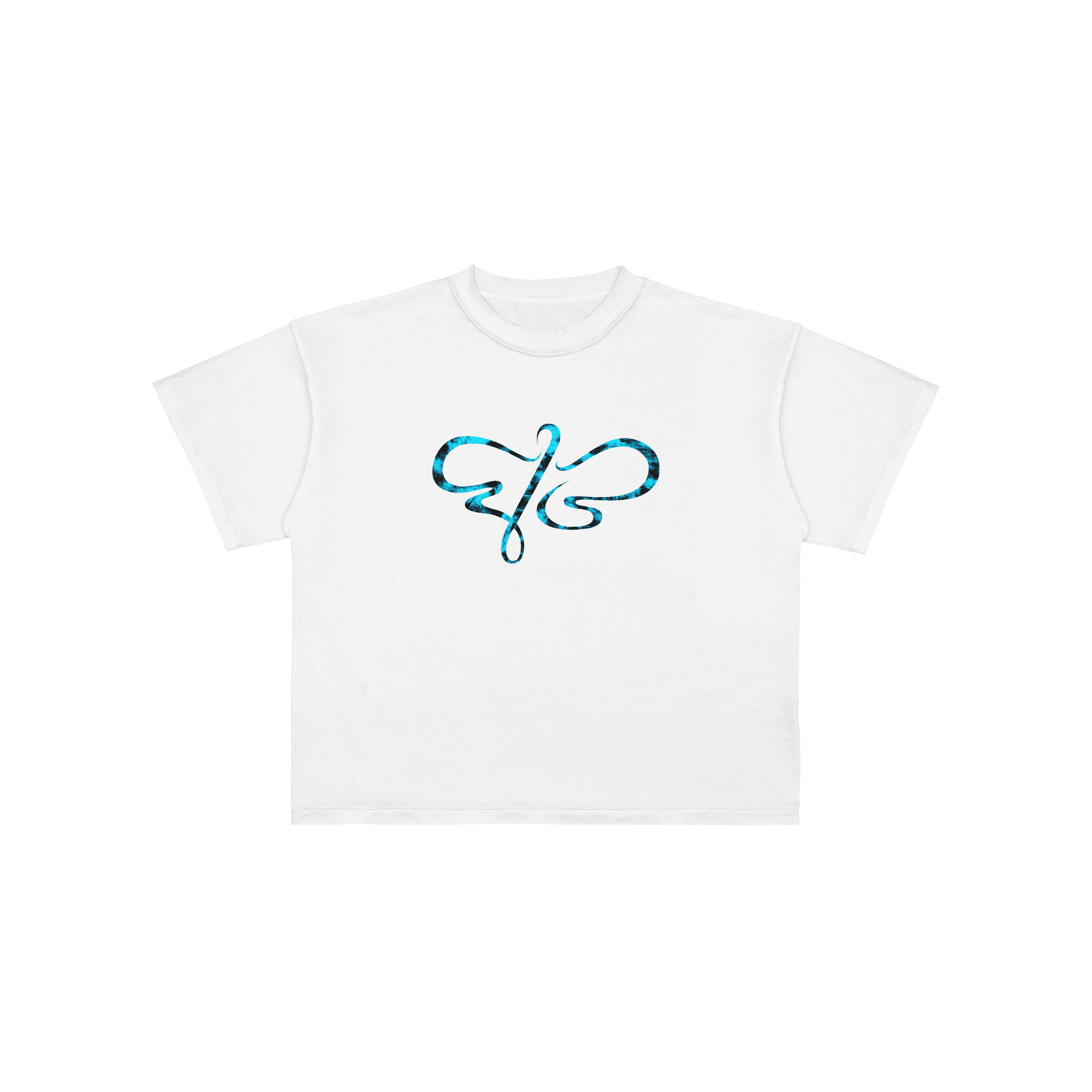 BUTTERFLY TEE BLUE