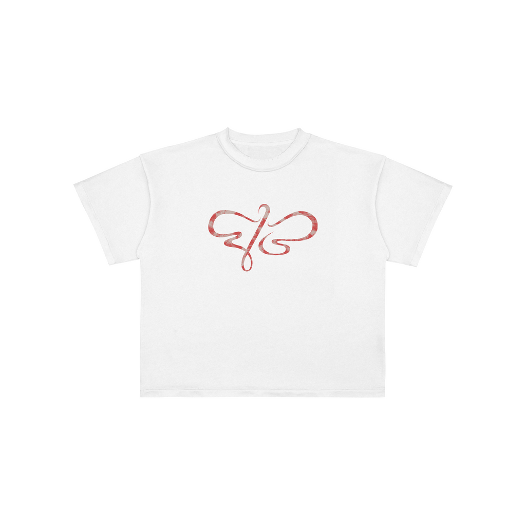 BUTTERFLY TEE RED