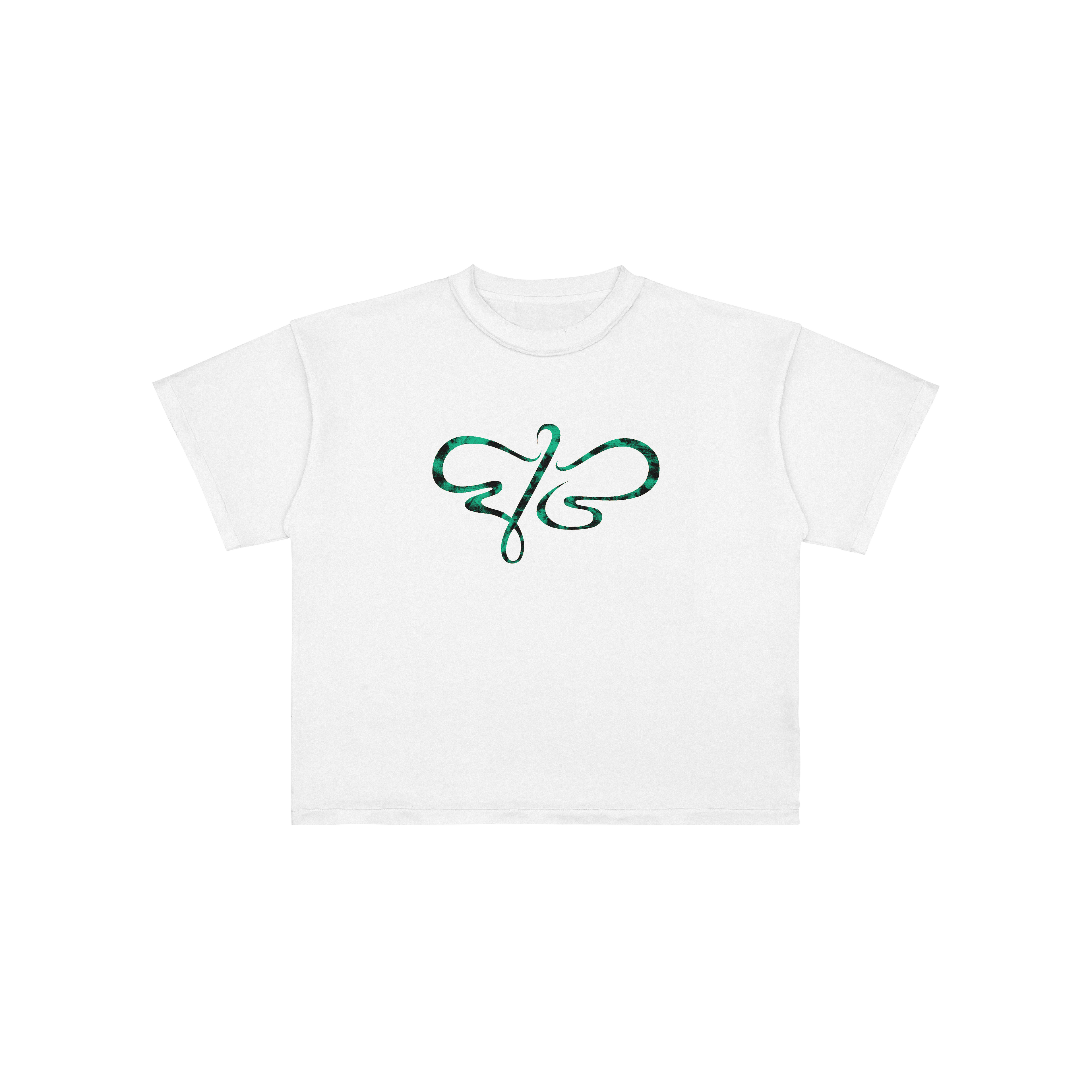 BUTTERFLY TEE GREEN