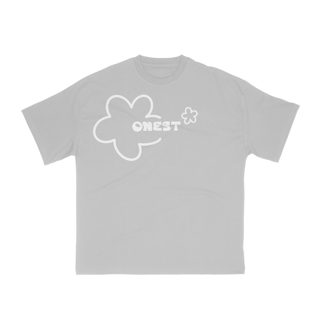FLOWERS TEE WATER GREEN